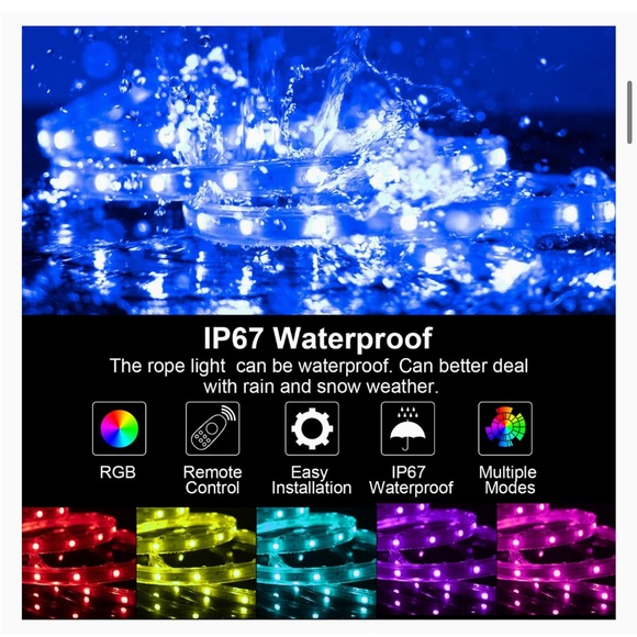 LED Rope Light 18 m (60 feet) - Picture 9 of 10